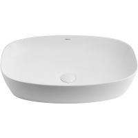 Раковина-чаша Abber Rechteck 61 Белая матовая арт-AC2206MW — фото 2, Раковины накладные