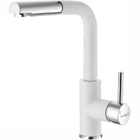 Смеситель для кухни Alveus Siros-P G11 Arctic Белый арт-1129046 — фото 1, Смесители для кухни