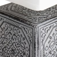 Настольная лампа Artelamp Fiori Белая Античный черный арт-A4429LT-1BA — фото 2, Настольные лампы