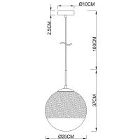Товар: Подвесной светильник Artelamp Jupiter copper Бронза арт-A7962SP-1RB - фото 3 Подвесной светильник Artelamp Jupiter copper Бронза арт-A7962SP-1RB — фото 3, Подвесные светильники