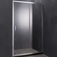 Товар: Душевая дверь в нишу Orange 140 профиль Хром стекло прозрачное арт-E02-140TCR - фото 1 Душевая дверь в нишу Orange 140 профиль Хром стекло прозрачное арт-E02-140TCR — фото 1, Раздвижные душевые двери