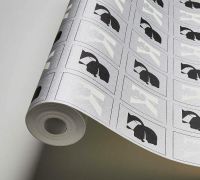 Товар: Обои AS Creation Karl Lagerfeld Винил на флизелине (0,53*10,05) Серый/Черный, Люди/Буквы арт-37842-4 - фото 2 Обои AS Creation Karl Lagerfeld Винил на флизелине (0,53*10,05) Серый/Черный, Люди/Буквы арт-37842-4 — фото 2, Обои для стен