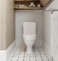 Унитаз компакт Santeri Вест с бачком и сиденьем арт-1.P201.8.S00.00B.F — фото 7, Напольные унитазы