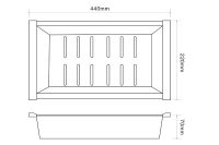 Коландер ZorG PVD Grafit Графит арт-C 12-51 GRAFIT — фото 2, Коландеры