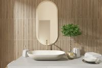 Керамическая плитка Pamesa Ceramica Rovere-Pasta Blanca Rlv.Rovere Brown Rect настенная 40х120 см арт-031.412.0109.11428 — фото 3, Керамическая плитка