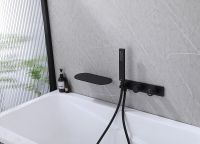 Смеситель для ванны Abber Rund Черный матовый арт-AF8731B — фото 3, Смеситель для ванны