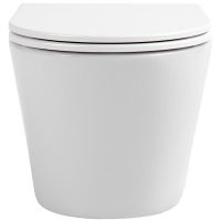 Унитаз Sintesi Essler подвесной Белый с сиденьем Микролифт арт-SIN-TS-SLR-181 — фото 4, Подвесные унитазы