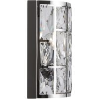 Настенный светильник Maytoni Modern Gelid Прозрачный Хром арт-MOD184-WL-01-CH — фото 4, Бра