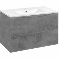 Товар: Тумба под раковину Vincea Mia 90 подвесная Beton арт-VMC-2MC900BT - фото 2 Тумба под раковину Vincea Mia 90 подвесная Beton арт-VMC-2MC900BT — фото 2, Тумбы под раковину