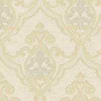 Обои Bernardo Bartalucci Giulia Винил на флизелине (1,06*10,05) Бежевый, Дамаск арт-84125-4 — фото 1, Обои для стен