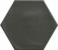Керамогранит Ceramica Ribesalbes Geometry Hex Black Matt 15х17,3 см арт-PT03147 — фото 1, Керамогранит