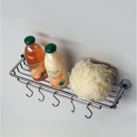 Полка корзина WasserKRAFT Donau Хром арт-K-9415 — фото 3, Полки для ванной и душа