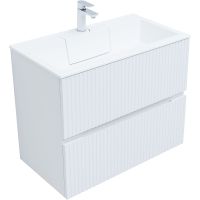 Тумба под раковину Aquanet Джейн 80 подвесная Белая матовая арт-313286 — фото 6, Тумбы под раковину