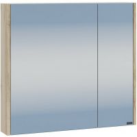 Зеркальный шкаф СанТа Сатурн 70 Дуб австрийский арт-700372 — фото 1, Зеркальные шкафы в ванную