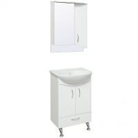 Тумба под раковину Runo Севилья 50 Белая арт-00000000792 — фото 3, Тумбы под раковину