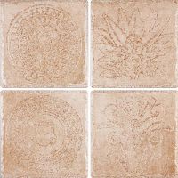 Декор Cerdomus Kyrah Br 1-4 Луна White 20x20 см арт-000ZHA1 — фото 1, Керамогранит