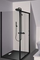 Товар: Душевая система Ideal Standard Ceratherm T25 с термостатом Черная матовая арт-BC748XG - фото 5 Душевая система Ideal Standard Ceratherm T25 с термостатом Черная матовая арт-BC748XG — фото 5, Душевые стойки