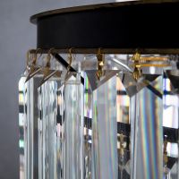 Люстра Divinare Nova Прозрачная Черная арт-3001/01 PL-9 — фото 3, Люстры