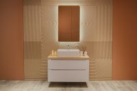 Зеркало Silver Mirrors Incanto 60 с подсветкой Золото с бесконтактным выключателем и диммером арт-LED-00002558 — фото 10, Зеркала в ванную комнату