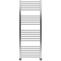Водяной полотенцесушитель Terminus Сицилия П22 500х1400 Хром, нижнее подключение, G 1/2" ВР, с комплектом вентилей арт-4670078530820 — фото 2, Водяные полотенцесушители