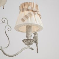 Товар: Люстра Maytoni Elegant Bird Белый антик Льняной арт-ARM013-03-W - фото 4 Люстра Maytoni Elegant Bird Белый антик Льняной арт-ARM013-03-W — фото 4, Люстры