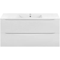 Тумба под раковину Vincea Mia 120 подвесная G.White арт-VMC-2MC120GW — фото 1, Тумбы под раковину