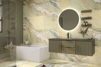 Керамогранит Realistik Onyx Emerald Grande Vitro 60х120 см арт-82160 — фото 7, Керамогранит