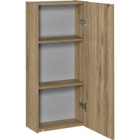 Подвесной шкаф Aquaton Либерти 40 Дуб эльвезия арт-1A280003LYC70 — фото 2, Шкафы для ванной