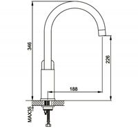 Товар: Смеситель для кухни Gappo G48 Белый Хром арт-G4048 - фото 12 Смеситель для кухни Gappo G48 Белый Хром арт-G4048 — фото 12, Смесители для кухни