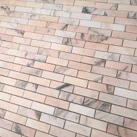 Мозаика Caramelle mosaic Pietrine 7 мм Rosa Salmone POL 29,8x29,8 см арт-00-00003821 — фото 2, Мозаика