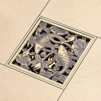 Душевой трап Gappo с решеткой Бронза арт-G81002-4 — фото 12, Трапы для душа