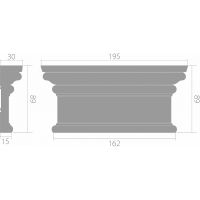 Товар: Дверной декор Ultrawood 195x89x30 мм арт-D 4100 - фото 3 Дверной декор Ultrawood 195x89x30 мм арт-D 4100 — фото 3, Декоративные элементы