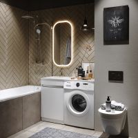 Товар: Зеркало Aqwella Soul 55 с подсветкой и подогревом с бесконтактным выключателем арт-SOUL0255AH - фото 3 Зеркало Aqwella Soul 55 с подсветкой и подогревом с бесконтактным выключателем арт-SOUL0255AH — фото 3, Зеркала в ванную комнату