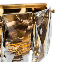 Настенный светильник Divinare Chara Прозрачный Латунь арт-3508/17 AP-2 — фото 3, Бра