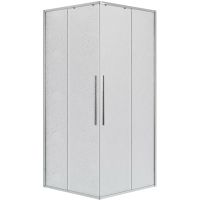 Душевой уголок Niagara Nova 90х90 профиль Хром стекло шиншилла арт-NG-3623-34 — фото 12, Квадратные душевые уголки