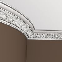 Карниз гибкий Европласт 1.50.198 2000x88x92 мм арт-1.50.198 (гибкий) — фото 2, Карнизы