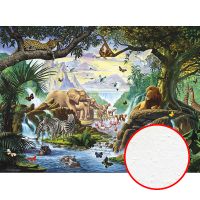 Фреска Ortograf Животные 7906 Фактура бархат FX Флизелин (3,7*2,7) Разноцветный, Животные/Птицы/Пейзаж арт-7906 (бархат FX) — фото 1, Фрески