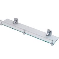 Стеклянная полка WasserKRAFT Oder Хром арт-K-3044 — фото 1, Полки для ванной и душа