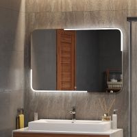Зеркало Континент Raison 800x700 с подсветкой с сенсорным выключателем арт-ЗЛП338 — фото 10, Зеркала в ванную комнату