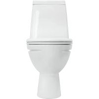 Унитаз-компакт Sanita Марс с бачком и сиденьем Микролифт арт-WC.CC/Mars/2-DM.Rim/WHT.G/S1 — фото 3, Напольные унитазы