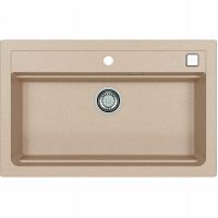 Кухонная мойка Alveus Granital Atrox 40 Terra G22 790x500 Песчаная арт-1140444 — фото 1, Кухонные мойки