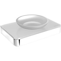 Мыльница Lemark Glass Line Хром арт-9741037 — фото 1, Мыльницы