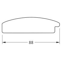 Зеркало Evoform Polygon 96х76 в багетной раме - Серебряная кольчуга 88 мм арт-BY 7292 — фото 4, Зеркала в ванную комнату