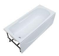 Акриловая ванна Aquanet Extra 160x70 без гидромассажа арт-255742 — фото 3, Акриловые ванны