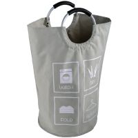 Корзина для белья Fixsen Серая арт-FX-1011 — фото 1, Корзины для белья