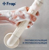 Поручень Frap F81 Белый арт-F8101 — фото 3, Поручни для ванной