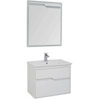 Товар: Комплект мебели для ванной Aquanet Модена 75 Белый глянец арт-199306 - фото 5 Комплект мебели для ванной Aquanet Модена 75 Белый глянец арт-199306 — фото 5, Комплекты мебели для ванной