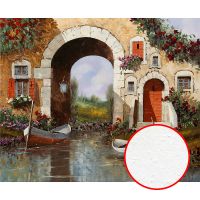 Фреска Ortograf Городской пейзаж живопись 11849 Фактура бархат FX Флизелин (3,3*2,7) Разноцветный, Город/Пейзаж/Живопись арт-11849 (бархат FX) — фото 1, Фрески