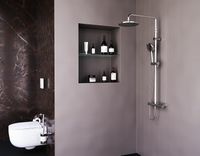 Душевая система Damixa Option с термостатом Хром арт-DX218091000 — фото 4, Душевые стойки