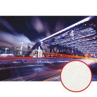 Фреска Ortograf Небоскребы 3001 Фактура флок FLK Флизелин (4*2,7) Синий/Оранжевый, Город арт-3001 (флок FLK) — фото 1, Фрески